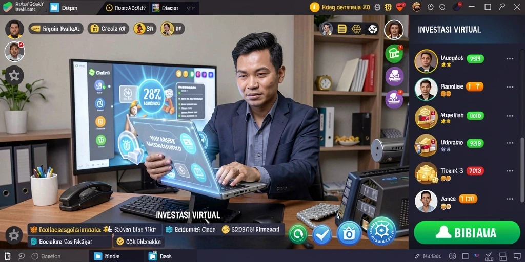 Tampilan antarmuka yang menarik dan sederhana.