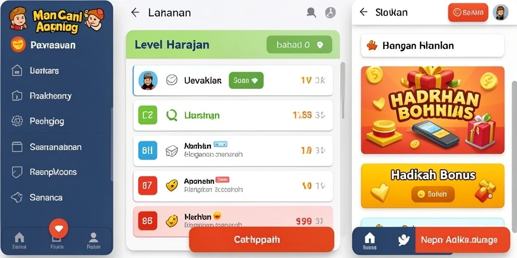 Tampilan antarmuka yang ramah pengguna.