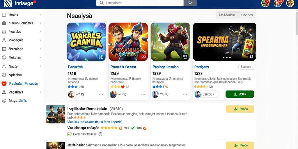 Tampilan antarmuka yang menarik dan user-friendly.