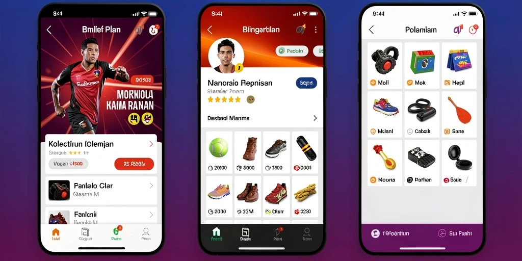 Tampilan antarmuka yang menarik dan user-friendly.