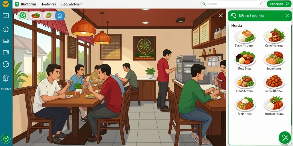Tangkapan layar gameplay yang menampilkan pertarungan seru.