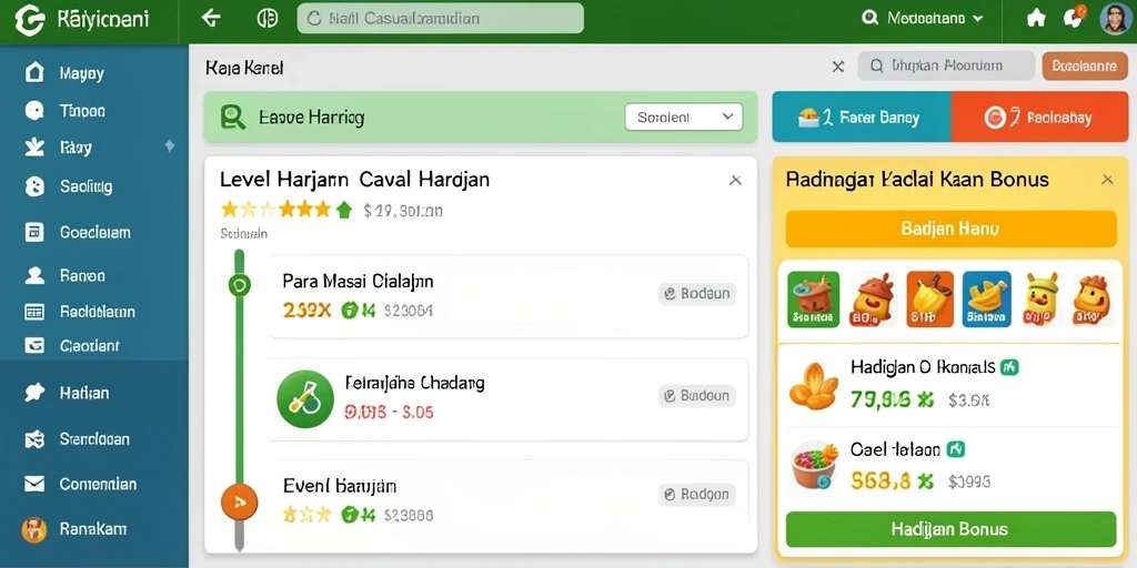 Tangkapan layar menggambarkan aksi seru dalam permainan.