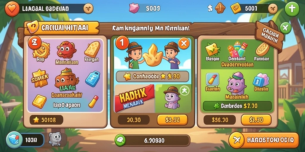 Tampilan awal yang menarik untuk menjelajahi dunia Viking.