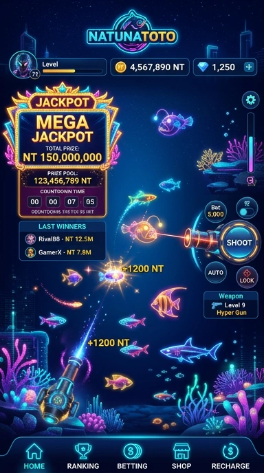 Galeri pratinjau visual natunatoto build APK resmi terbaru